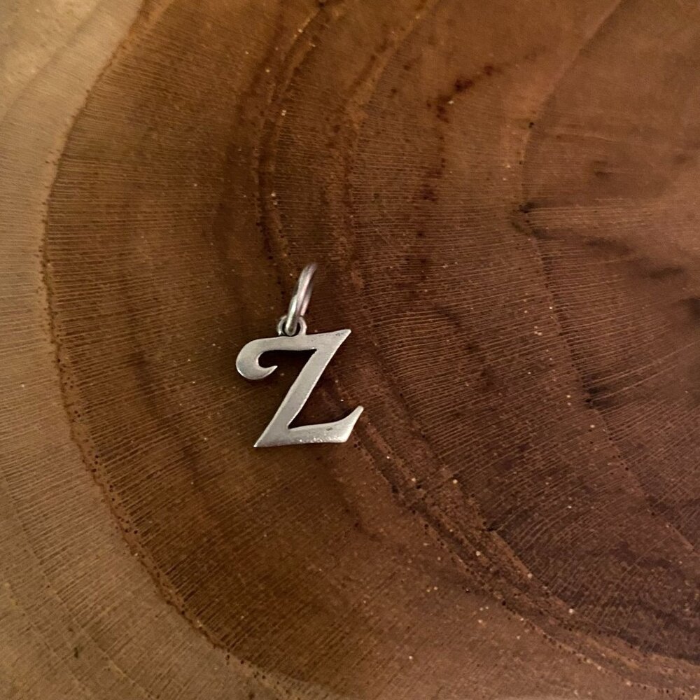 James Avery Script Initial "Z" Charm, Sterling Si… - image 1